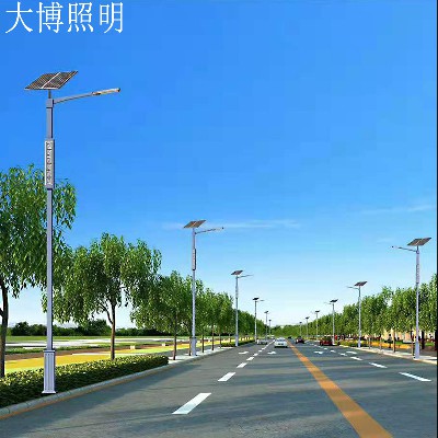 太陽(yáng)能路燈特色回紋民族風(fēng)農(nóng)村農(nóng)村照明工程光伏LED路燈廠(chǎng)家批發(fā)