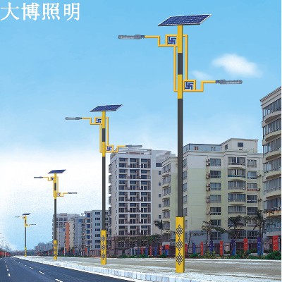 太陽能路燈雙臂特色中式民族風(fēng)新農(nóng)村改造工程LED路燈廠家批發(fā)