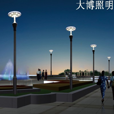 UFO高塔燈造型鋁制特色園林小區(qū)廣場(chǎng)亮化LED庭院燈廠家批發(fā)