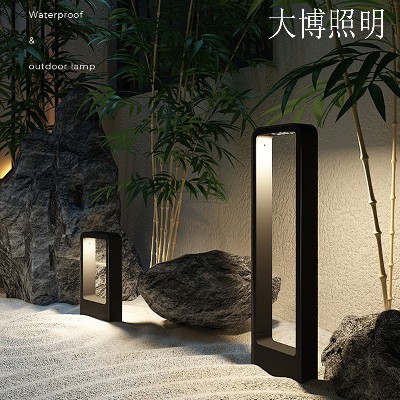 東方之門(mén)現(xiàn)代特色LED草坪燈小區(qū)公園草地鋁制戶外草坪燈廠家批發(fā)