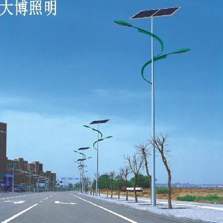 雙臂太陽(yáng)能路燈戶(hù)外亮化工程高光效主干道光伏LED路燈廠(chǎng)家批發(fā)