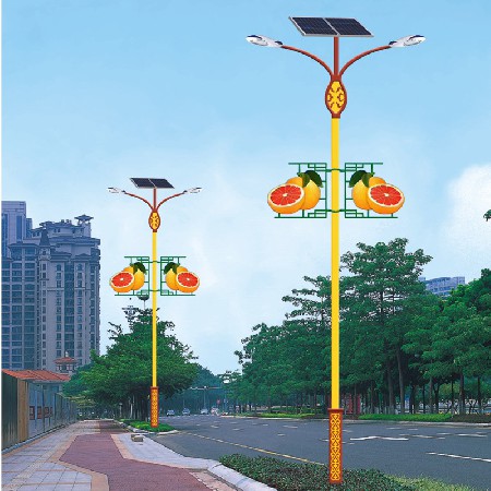 定制led太陽能路燈文化特色中國(guó)結(jié)道路亮化農(nóng)村光伏太陽能路燈