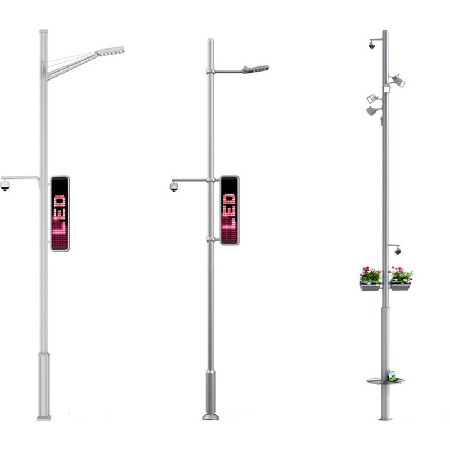 5G智能路燈led市電城區(qū)智慧路燈高亮小區(qū)道路照明充電樁WIFI批發(fā)