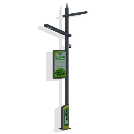 LED智慧路燈 定制小區(qū)廣場公園充電樁WIFI監(jiān)控廣告一體化智能路燈