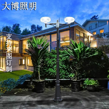 太陽(yáng)能led庭院燈公園道路照明特色蘋(píng)果罩簡(jiǎn)約歐式戶外一體化廠家