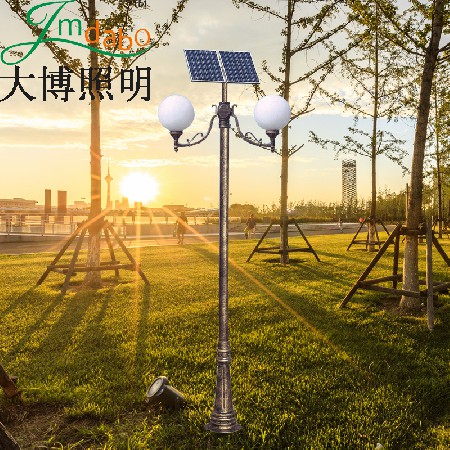 古銅色歐式太陽能庭院燈 小區(qū)亮化節(jié)能光伏LED庭院燈