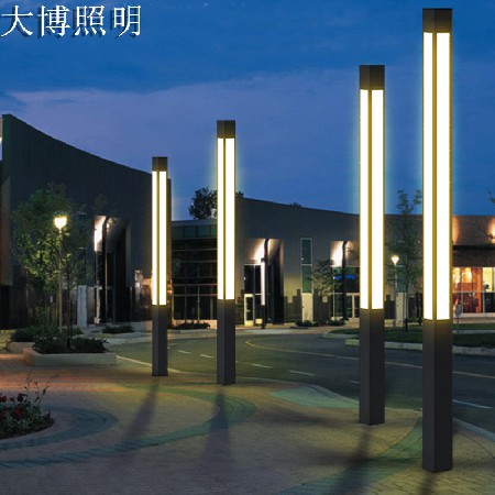 led鋁制方形景觀燈簡約直線條景觀燈柱簡約現(xiàn)代庭院燈廠家批發(fā)